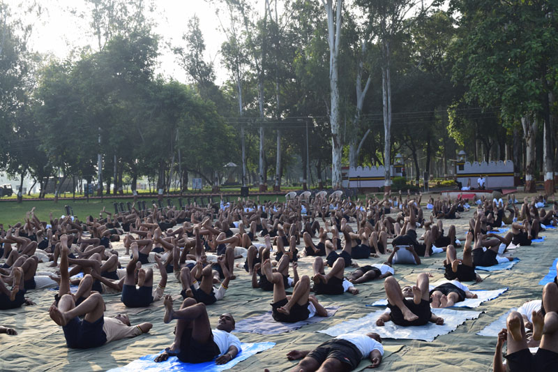 शाहजहाँपुर कैंट में आवा के तत्वावधान योग भारती द्वारा योग शिविर 20 अगस्त2017 से 21 अगस्त 2017 तक 