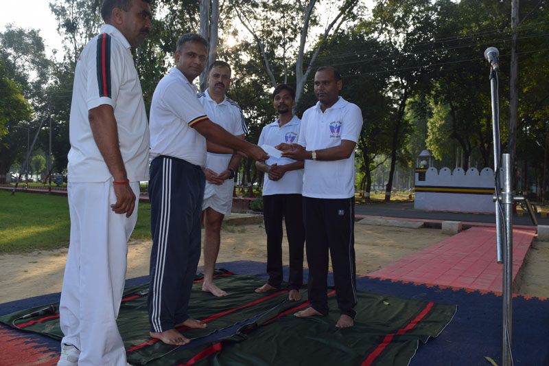 शाहजहाँपुर कैंट में आवा के तत्वावधान योग भारती द्वारा योग शिविर 20 अगस्त2017 से 21 अगस्त 2017 तक 