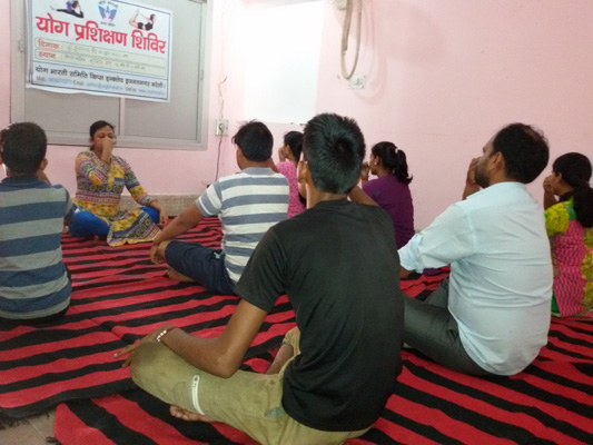 Yog Bharati  organise 15 days free yoga camp in bareilly