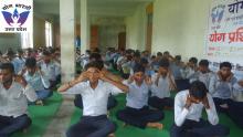 आई.पी.एम. आई.टी.आई. में तीन दिवसीय योग शिविर 